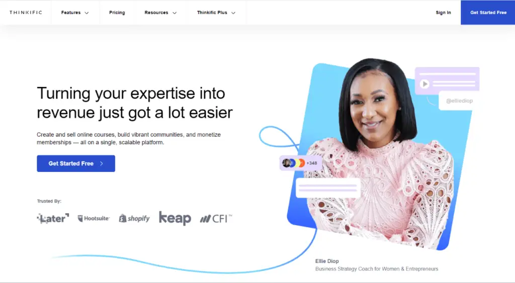 10 Best Online Coaching Platforms & Tools (Free and Paid) 10 ThinkiFic Homepage 1024x563 1 10 Best Online Coaching Platforms & Tools (Free and Paid)