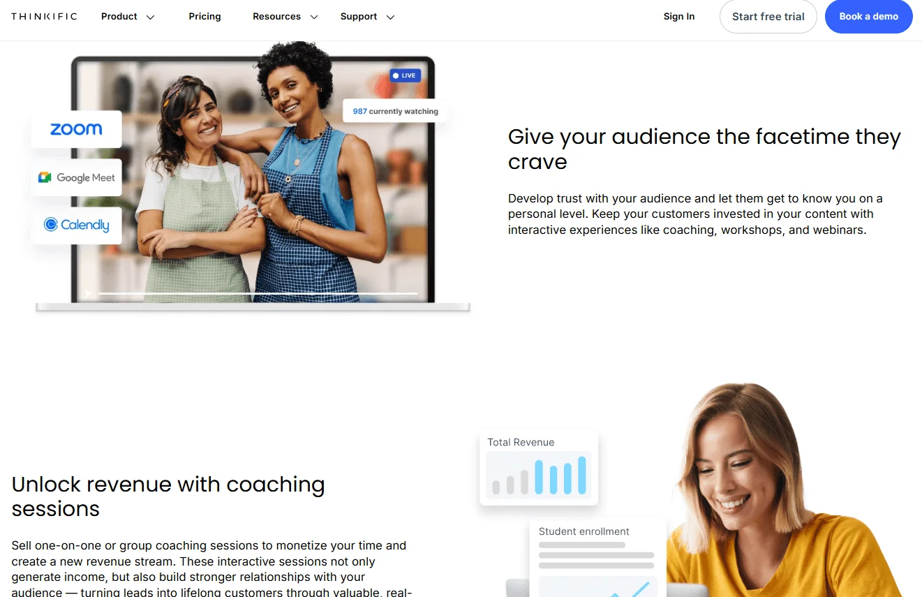 10 Best Online Coaching Platforms & Tools in 2025 (Free and Paid) 10 ThinkiFic Homepage 10 Best Online Coaching Platforms & Tools in 2025 (Free and Paid)